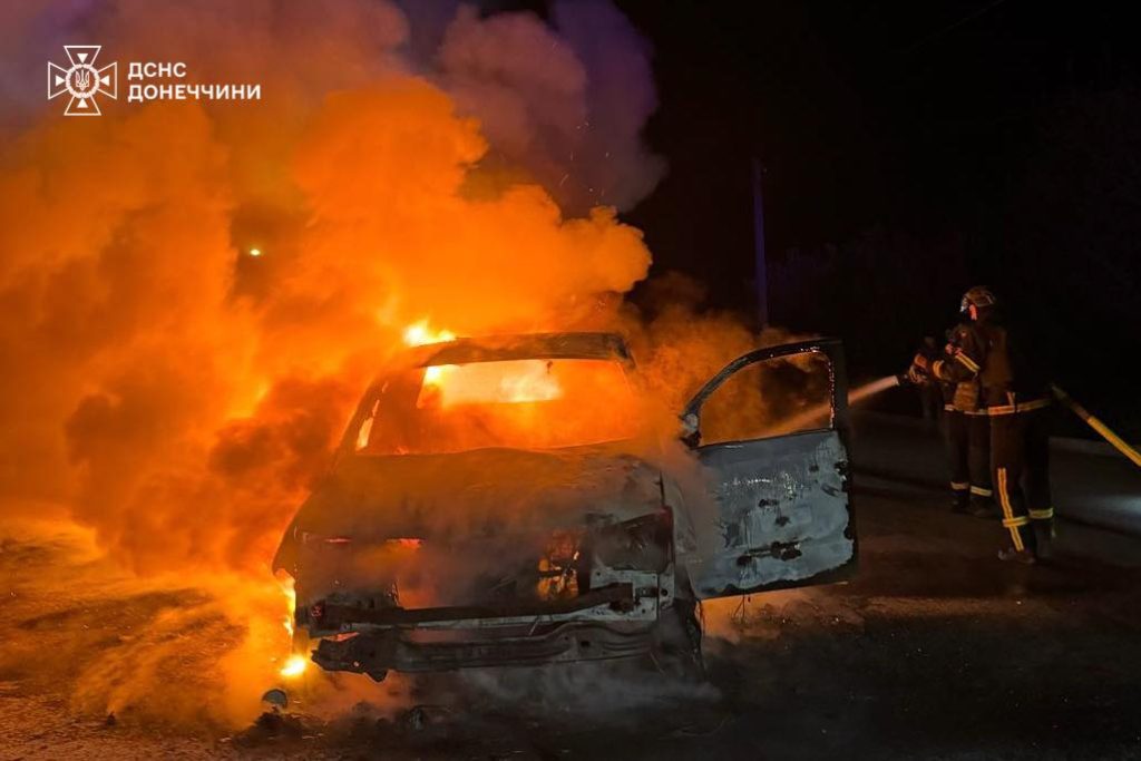 3 пожежі спричинені ворожими обстрілами ліквідували рятувальники Донеччини