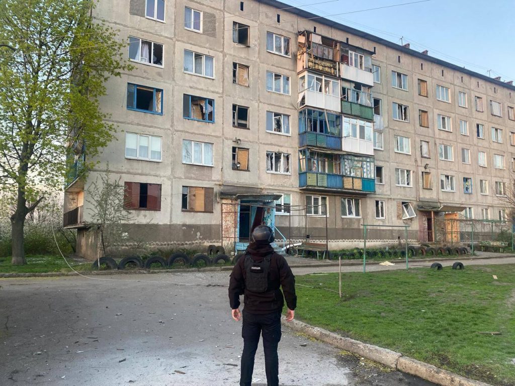 росіяни 5 разів обстріляли населені пункти Донеччини.  Оперативна ситуація по області станом на ранок 21 квітня