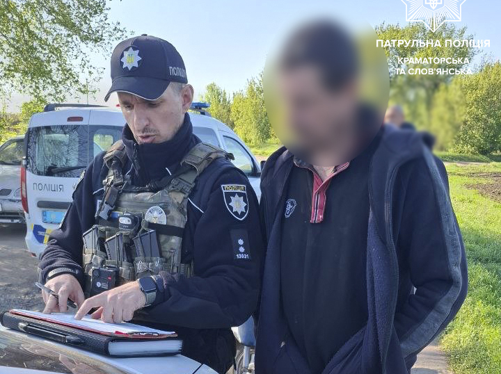 У Краматорську водій, який після ДТП втік із місця події, був знайдений — у нього виявили ознаки сп’яніння