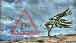 На Донеччині штормове попередження. Рівень небезпеки – жовтий!