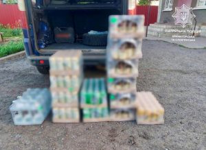 На цьому тижні у Краматорському районі інспектори виявили 168 літрів забороненого алкоголю