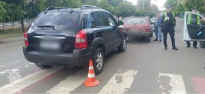 У Краматорську на вулиці Василя Стуса трапилося ДТП