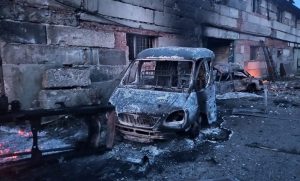 У Слов’янську вночі 4 травня внаслідок атаки дронів пошкоджено будівельну базу