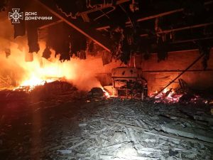 Донеччина під обстрілами: рятувальники ліквідували 5 пожеж