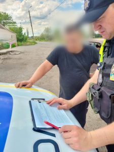 У Словʼянську виявили п’яного водія, ще й позбавленого права керування