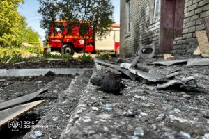 У Родинському росіяни знову атакували пожежно-рятувальну частину