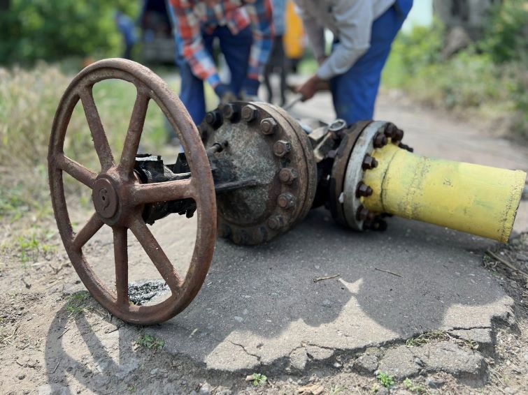 Фахівцям Краматорського УГГ вдалося ліквідувати наслідки ворожого обстрілу: розпочато пуск газу