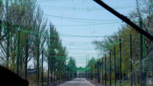 Дороги Донеччини захищатимуть антидроновими сітками