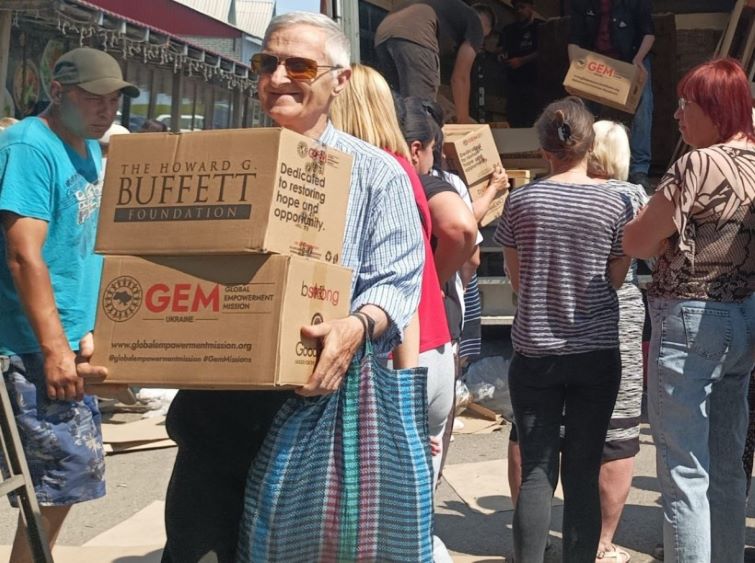 285 тонн благодійної допомоги отримали громади Донеччини за минулий тиждень