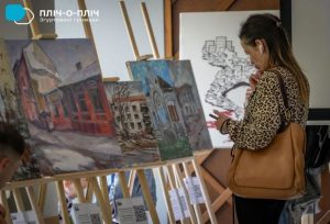 Виставка робіт слов’янських митців «На грані» відкрилася в Бучі