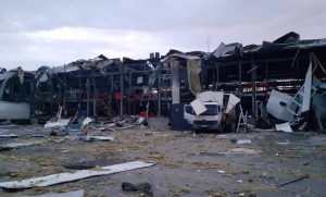 У Слов’янську внаслідок сьогоднішнього обстрілу знищено близько 300 посилок на складі Нової пошти