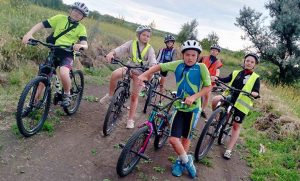 200 км вражень: юні спортсмени Донеччини здійснили багатоденний велопохід