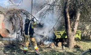 У Лимані, Краматорську, Костянтинівці та Дружківці гасили пожежі через обстріли