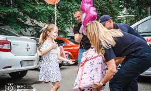 Рятувальники влаштували свято для доньки свого загиблого колеги