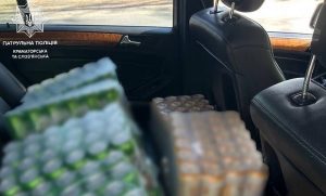 У Краматорському районі конфіскували 228 літрів пива