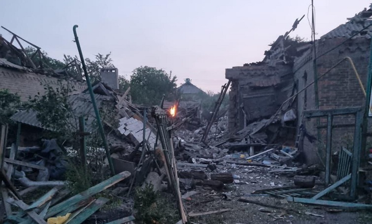 Увечері 3 липня російські війська завдали ударом дрону по приватному сектору села Іллінівка Краматорського району: один загиблий та п’ятеро поранених