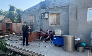 Нічний удар по Словʼянську: пошкоджені приватні будинки