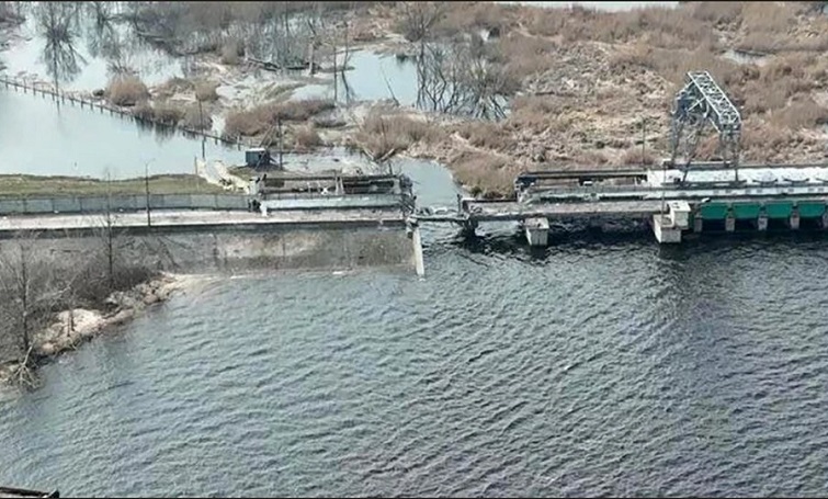 906 мільйонів гривень збитків зазнала Україна через підрив греблі Курахівського водосховища на Донеччині