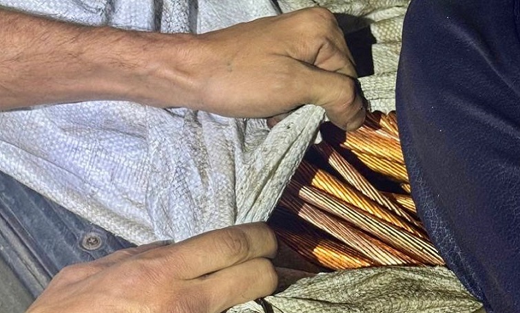 Ще одного крадія дротів затримали в Краматорську