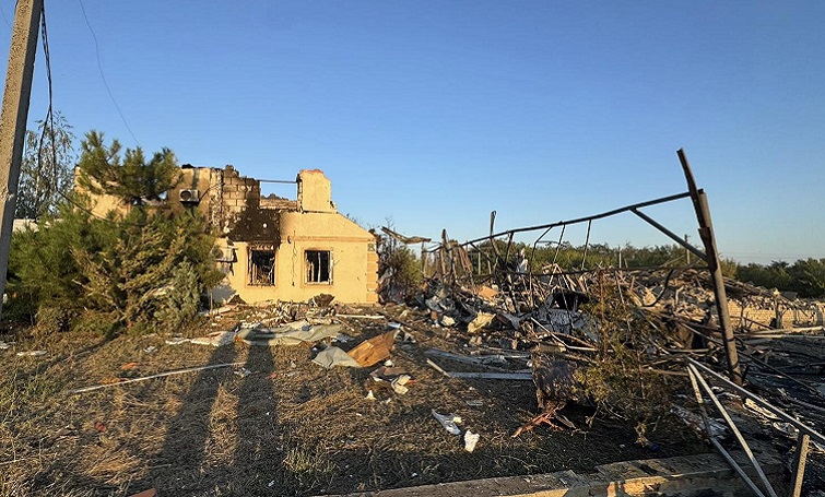 Авіаудар по Краматорську: поранений чоловік і зруйновані будівлі