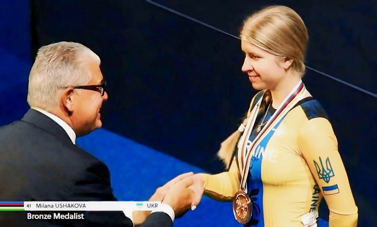 Велосипедистка з Донеччини виборола «бронзу» на юніорському чемпіонаті світу