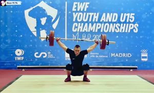 Юні важкоатлети з Донеччини вибороли чотири медалі на чемпіонаті Європи в Мадриді