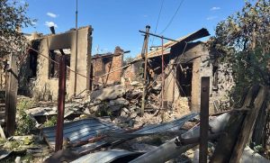 Ворог бив по Слов’янську «шахедами» (фото)