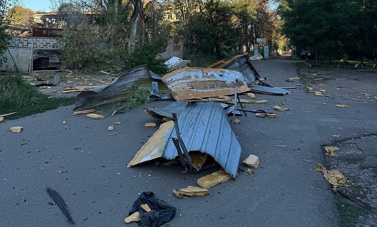 Слов’янськ під ударом: «шахеди» пошкодили школу й житлові будинки