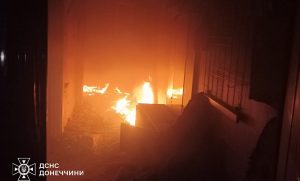 На пожежі в Краматорську загинув чоловік