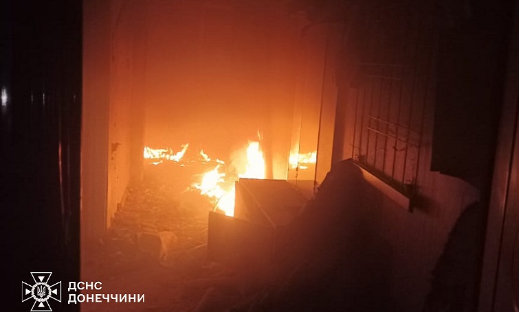 На пожежі в Краматорську загинув чоловік