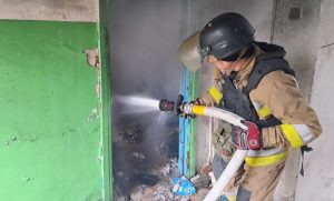 У Краматорську та Слов’янську гасили побутові пожежі, у селі Яцьківка Лиманської громади – пожежі внаслідок обстрілів