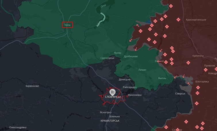 Автодорога від Слов’янська до Ізюма: загроза та протидія