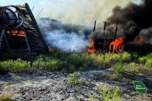 Обстріл знищив інфраструктуру лісництва на Донеччині — працює лише один водій пожежної техніки