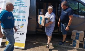 311 тонн гуманітарної допомоги отримала Донеччина