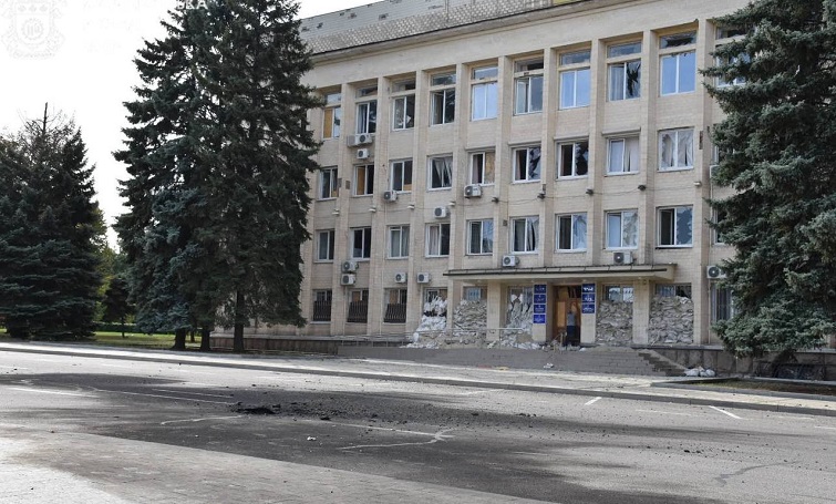 Наслідки обстрілу Краматорська (Фото)