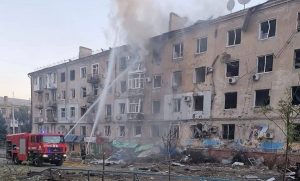 Нічна атака по Краматорську: дев’ятеро поранених