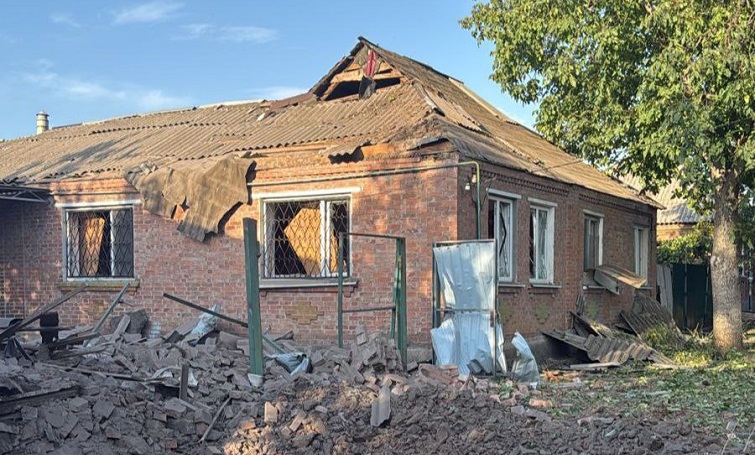 Наслідки обстрілу Слов’янська (Відео)