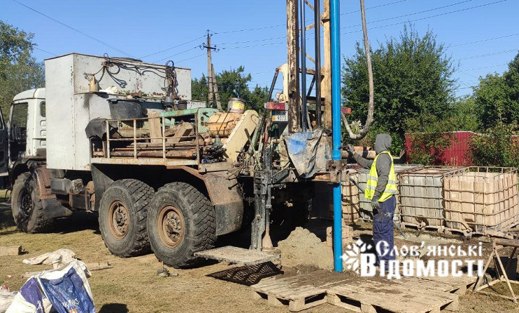 У Слов’янську та Краматорську пробурили нові свердловини: хто, де та скільки