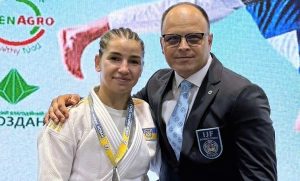 Дзюдоїстка Аліна Шилова, яка представляє Слов’янськ, виборола срібло на чемпіонаті України