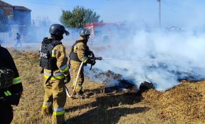 Рятувальники Донеччини ліквідували 14 пожеж у Краматорську та Святогірську