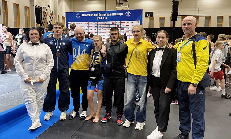 Спортсмени з Бахмутської та Слов’янської громад успішно виступили на європейській першості з сумо