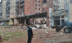 Наслідки руйнування квартири у Слов’янську (відео)