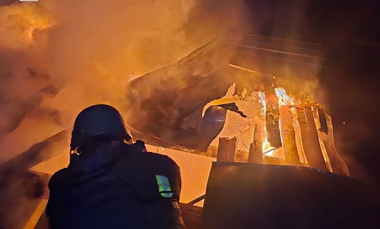 У Слов’янську виникла пожежа у квартирі дев’ятиповерхового будинку