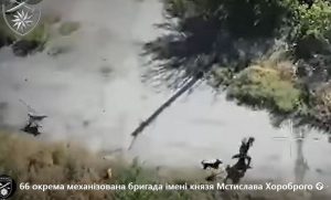 Біля Лиману військовий рф вкрав продукти у місцевої жительки, однак, карма його наздогнала (відео)