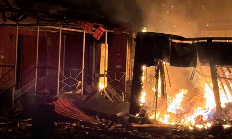 На Донеччині росіяни знищили відділення Нової пошти