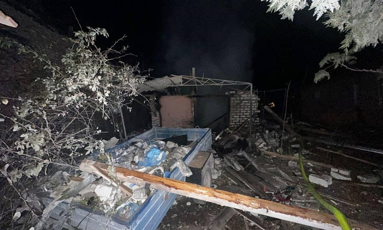 Нічна атака на Краматорськ: «Герані» пошкодили вісім будинків