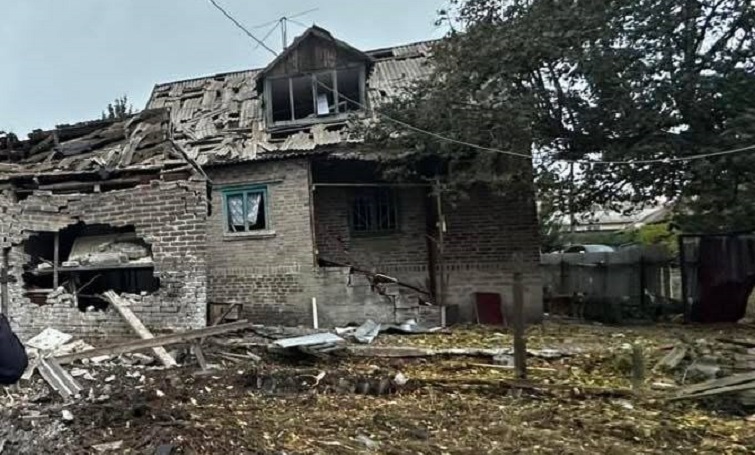 “Герань” поцілила по приватному сектору Краматорська