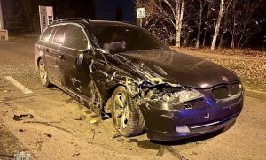 У Краматорську водій напідпитку спричинив ДТП