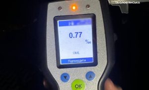 У Слов’янську нетверезий водій намагався підкупити патрульних