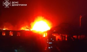У Слов’янську та Билбасівці виникли пожежі внаслідок обстрілів